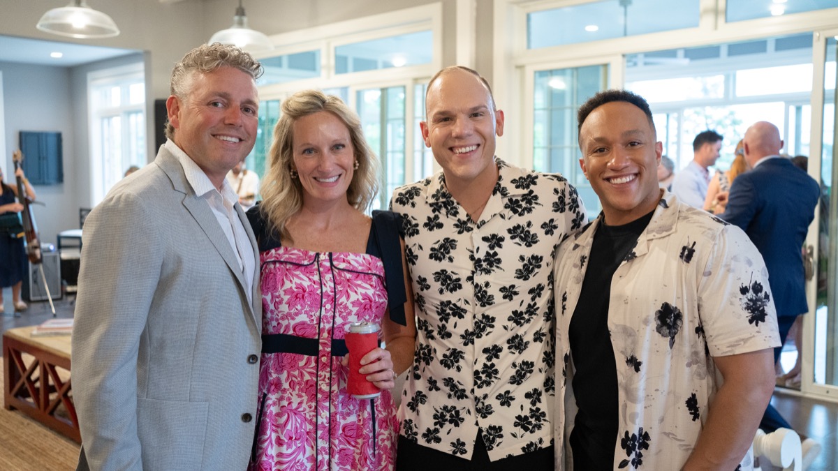 Guests inside the venue at The Agency Indianapolis event