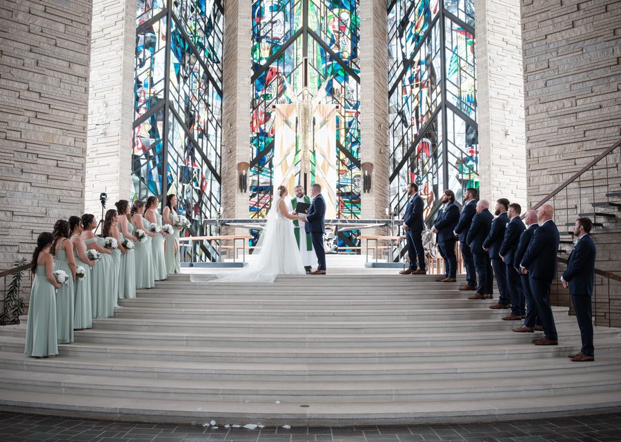 Alyssa and Eric's wedding day: A Chapel That Deserves Its Own Spotlight