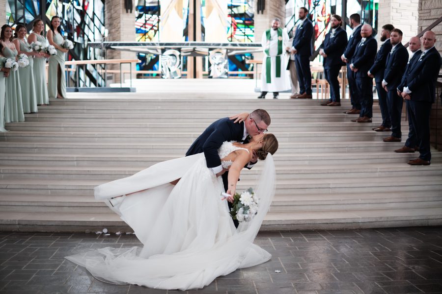 Alyssa and Eric's wedding day: A Chapel That Deserves Its Own Spotlight