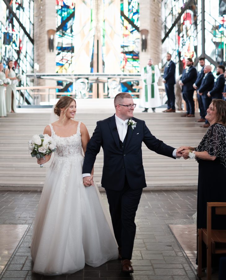 Alyssa and Eric's wedding day: A Chapel That Deserves Its Own Spotlight
