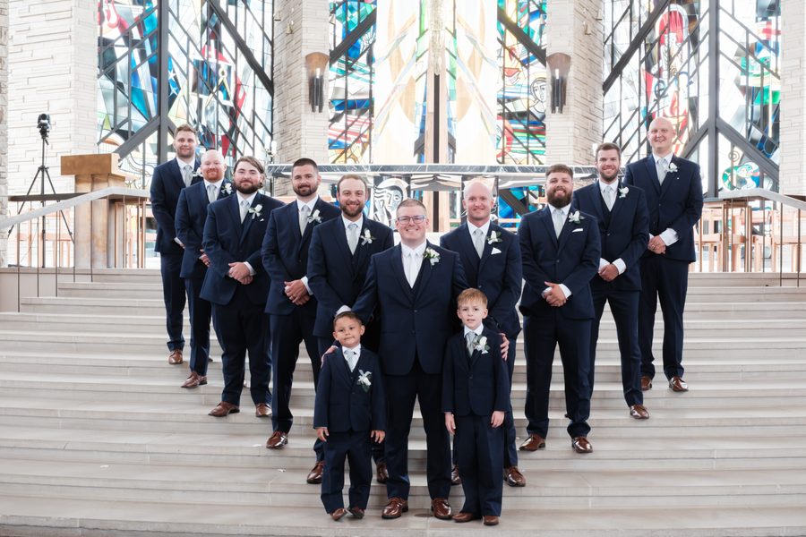 Alyssa and Eric's wedding day: From the Chapel to the Party
