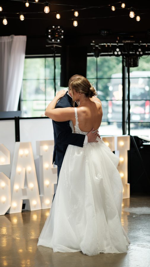 Alyssa and Eric's wedding day: A Reception Full of Personality