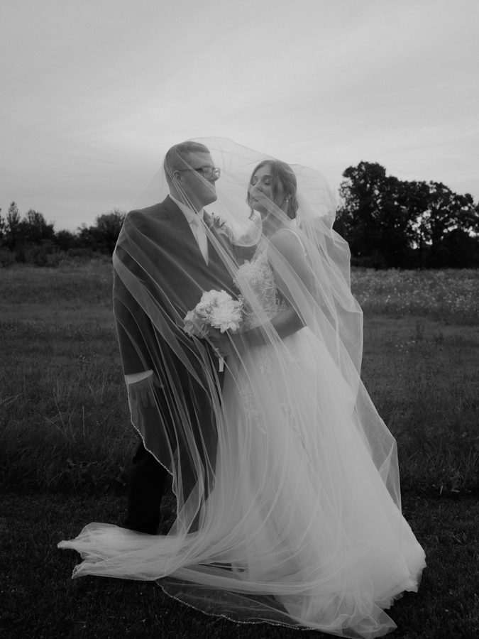 Alyssa and Eric's wedding day: Stealing Them Away for Golden-Hour-ish Portraits